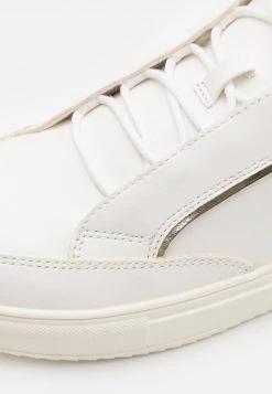 Pier One Hombre Zapatillas - White/gold-coloured -Pier One Tienda 01afd682b6694d69ae5afcf996ec847e