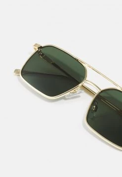 Pier One Unisexo UNISEX - Gafas De Sol - Gold-coloured/green -Pier One Tienda 01e837dadf4a4143814fa40fa8201997