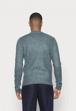 Pier One Hombre ESSENTIAL WINTER CREWNECK - Jersey De Punto - Blue/grey -Pier One Tienda 06507061e4e14b7d8d5719eb6769f374