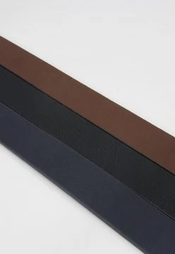 Pier One Hombre 3 PACK - Cinturón - Dark Blue/black/brown -Pier One Tienda 07077552b83b41c09eecc4ff15e352b8