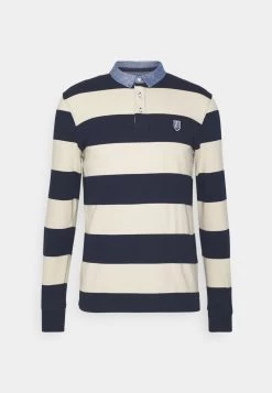 Pier One Polo - Dark Blue/mottled Beige, Hombre -Pier One Tienda 07527183dfff4fd59c3fefb844fc0acc