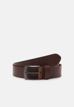 Pier One Hombre LEATHER - Cinturón - Brown