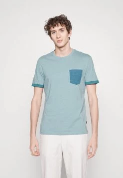 Pier One Hombre Camiseta Básica - Blue Grey