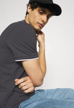 Pier One Hombre Polo - Mottled Dark Grey -Pier One Tienda 0c201bf622694278adba738e76bbfb1f