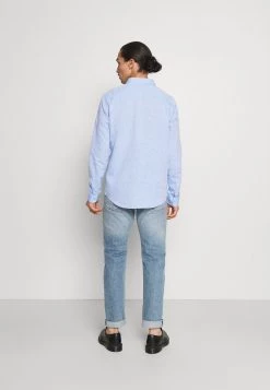 Pier One Hombre Camisa - Mottled Blue -Pier One Tienda 0c3a050d27094179acb7dfa507d9c6cf