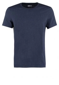Pier One Hombre Camiseta Básica - Dark Blue Melange -Pier One Tienda 0d592046cd89469590588862f5503431