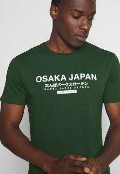 Pier One Hombre OSAKA TEE - Camiseta Estampada - Green -Pier One Tienda 1020131a5f7a4e86b543150e8a18156a