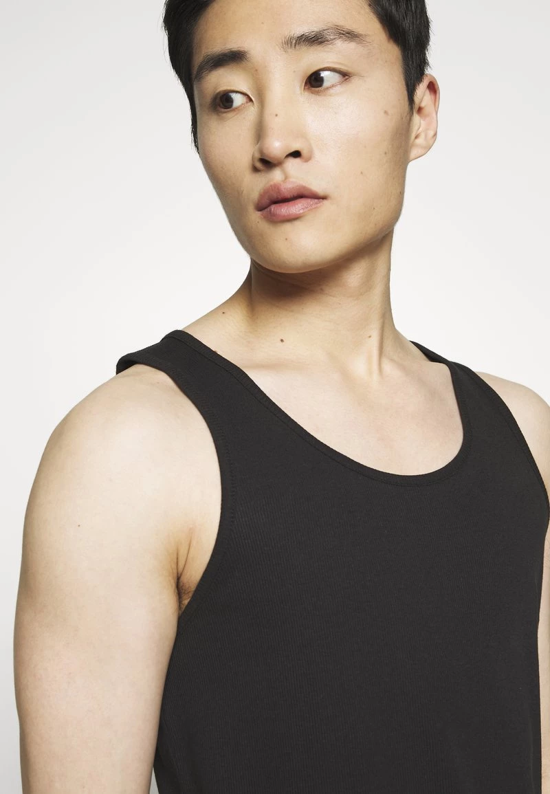 Pier One Hombre 3 PACK - Top - White/black 9 Pier One Hombre 3 PACK - Top - White/black - Imagen 7