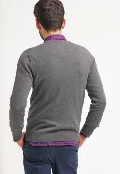 Pier One Hombre Jersey De Punto - Dark Grey Melange -Pier One Tienda 116f3542801f490783011fe114c384a0
