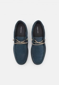 Pier One Hombre LEATHER - Zapatos Con Cordones - Dark Blue -Pier One Tienda 1204bb39071b46c0bad69f658a3979d4