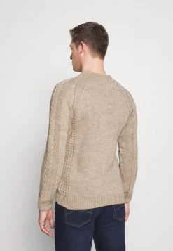 Pier One Hombre Jersey De Punto - Mottled Beige -Pier One Tienda 1218f5af5f5d40a2863c17632dced356