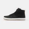 Pier One Hombre Zapatillas Altas - Black/white