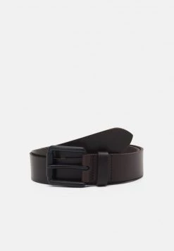 Pier One LEATHER UNISEX - Cinturón - Brown, Unisexo