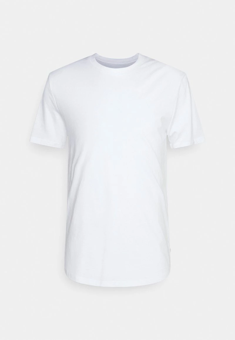 Pier One 3 PACK - Camiseta Básica - White/dark Grey, Hombre 5 Pier One 3 PACK - Camiseta Básica - White/dark Grey, Hombre - Imagen 3