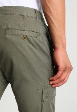 Pier One Hombre Pantalones Cargo - Olive -Pier One Tienda 1518af73fa56480e89d912a55ecdc4ee