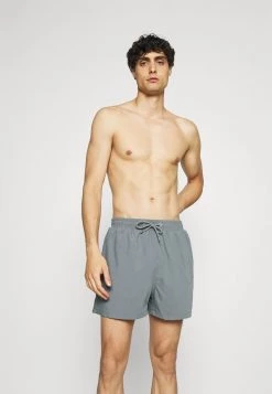 Pier One Hombre PEACHY SOFT BEACH SHORTS - Bañador - Dark Grey