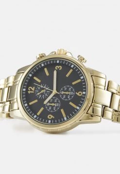 Pier One Unisexo UNISEX - Reloj - Gold-coloured/black -Pier One Tienda 19784eaeeb7843299c0868cf29f9e72c