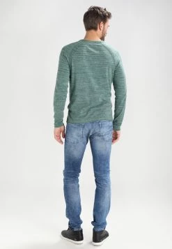 Pier One Hombre Jersey De Punto - Mottled Green -Pier One Tienda 1a097714bdd64e938d26b1c28d1cba2f