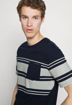 Pier One Hombre Camiseta Estampada - Dark Blue -Pier One Tienda 1e06dbc3be1641f0852926ed96e85bdb