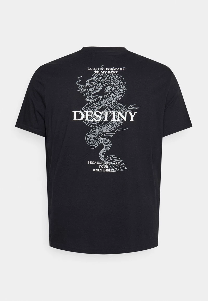 Pier One Hombre Camiseta Estampada - Black 4 Pier One Hombre Camiseta Estampada - Black - Imagen 2