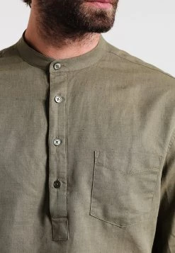 Pier One Hombre Camisa - Khaki -Pier One Tienda 1ecde27288994ad784468c25c9ed2c23