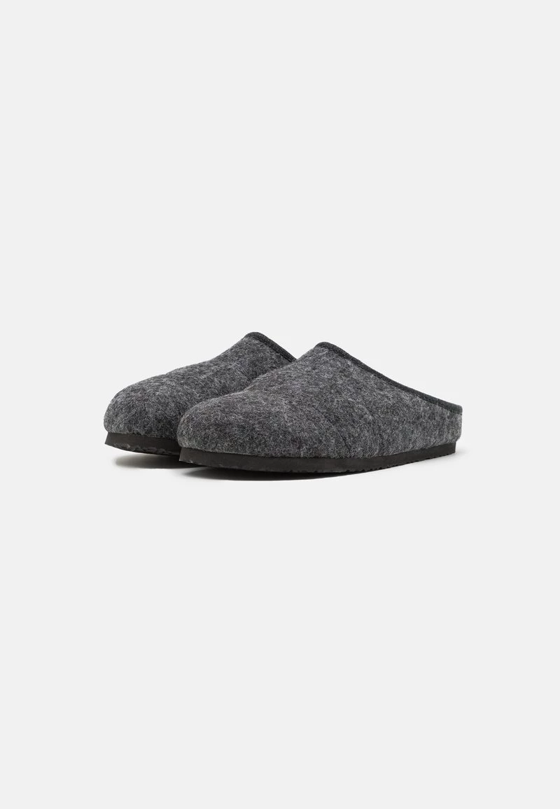 Pier One UNISEX - Pantuflas - Dark Grey, Hombre 4 Pier One UNISEX - Pantuflas - Dark Grey, Hombre - Imagen 2