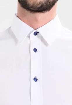 Pier One Hombre Camisa - White/blue -Pier One Tienda 2003bd6b36ee489eb914b3cd355ce6c8