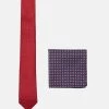 Pier One Hombre SET - Corbata - Dark Red -Pier One Tienda 200d65e06d524c09bb6a1b8507489537