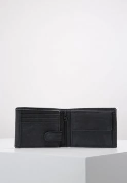 Pier One Hombre LEATHER - Monedero - Black -Pier One Tienda 20be2baa58fe42b39857c6b61f9d829a