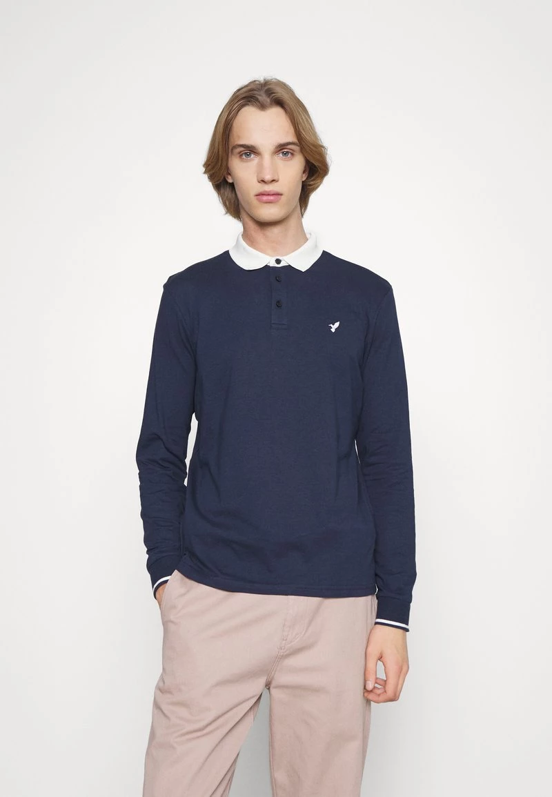 Pier One Hombre 2 PACK - Polo - Dark Blue/mottled Beige 4 Pier One Hombre 2 PACK - Polo - Dark Blue/mottled Beige - Imagen 2