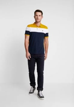 Pier One Polo - Dark Blue/mustard, Hombre -Pier One Tienda 24d0ec1cd7d943558e074b6a40e20388