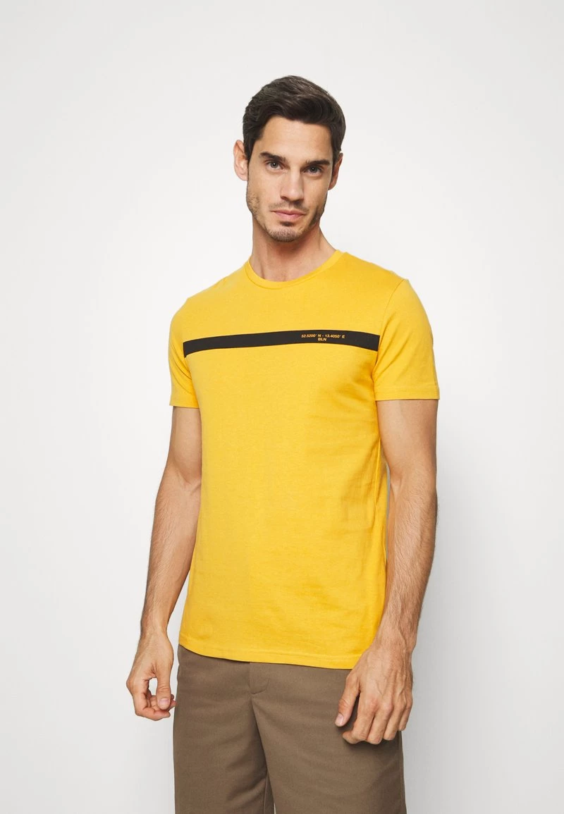 Pier One Camiseta Estampada - Yellow, Hombre 3 Pier One Camiseta Estampada - Yellow, Hombre