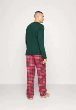 Pier One Hombre Pijama - Dark Green/red -Pier One Tienda 2695334f1a2a4737bf6ab8c3dcee3d75