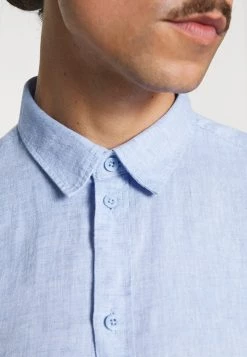 Pier One Hombre Camisa - Mottled Blue -Pier One Tienda 26fad038e1bb453fbae1f1cd8d39d1af