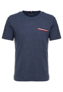 Pier One Camiseta Básica - Mottled Dark Blue, Hombre -Pier One Tienda 270b3698e3ee48239017ea8827ea751a
