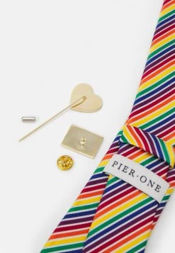 Pier One Hombre PRIDE RAINBOW PINS SET - Corbata - Multi-coloured -Pier One Tienda 279b4fb9be4742b397bb4f4483afc6c6