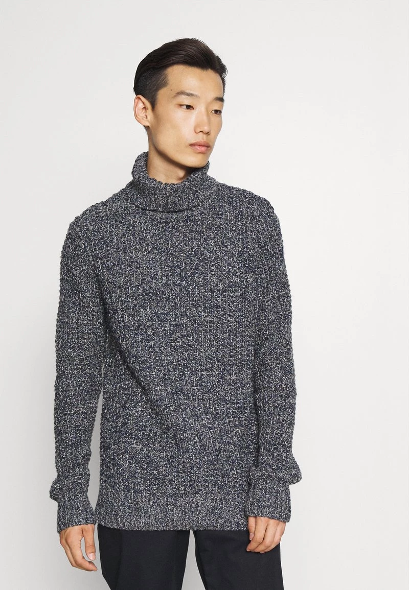 Pier One Hombre Jersey De Punto - Mottled Blue 3 Pier One Hombre Jersey De Punto - Mottled Blue