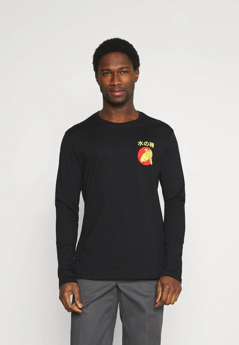 Pier One Hombre Camiseta De Manga Larga - Black 3 Pier One Hombre Camiseta De Manga Larga - Black