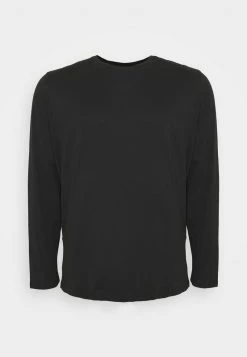 Pier One Hombre Camiseta De Manga Larga - Black