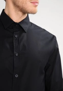 Pier One Hombre Camisa Elegante - Black -Pier One Tienda 2d9da30bcaae4303a9c8248542fbb81b