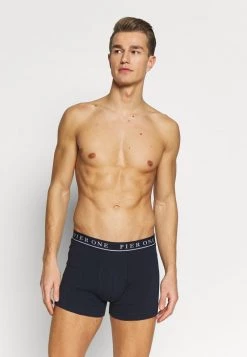 Pier One Hombre 5 PACK - Culotte - Dark Blue/mottled Grey 8 Pier One Hombre 5 PACK - Culotte - Dark Blue/mottled Grey -Pier One Tienda 2ed260b129224bb49ff099eed0684a38