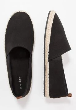 Pier One Unisexo RENA ESPADRILLE UNISEX - Alpargatas - Black -Pier One Tienda 3086d55e4ad24869b2a35d618e86d5f2