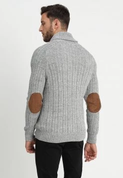 Pier One Chaqueta De Punto - Mottled Dark Grey, Hombre -Pier One Tienda 3374bc5b15c34532a3a61fa1517a3ccc