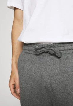 Pier One Hombre LOUNGE STRIPED SHORTS - Pantalón De Pijama - Mottled Dark Grey/mottled Grey -Pier One Tienda 347ed75b1d5d4dec8877955247093ab2