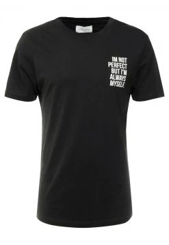 Pier One Hombre Camiseta Estampada - Black -Pier One Tienda 37f0a4513c264cd59c726b0ae4bde8ef