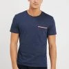 Pier One Camiseta Básica - Mottled Dark Blue, Hombre -Pier One Tienda 3808233523534da4aade7a1fd6fb5cc6