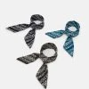 Pier One BANDANAS 3 PACK UNISEX - Pañuelo - Black/khaki/blue, Unisexo -Pier One Tienda 38813de387634abc98f021bed35a8e5c
