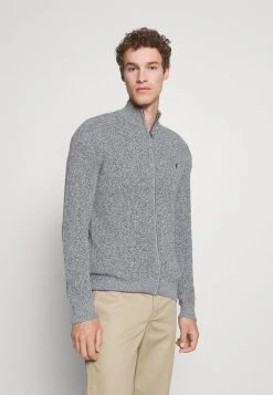 Pier One Hombre Chaqueta De Punto - Mottled Blue