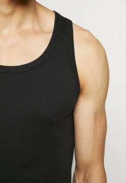 Pier One Hombre 3 PACK - Camiseta Interior - Black/grey/white -Pier One Tienda 398be07701a64aadb3a852dde6086e46