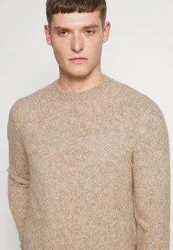 Pier One Hombre Jersey De Punto - Mottled Beige -Pier One Tienda 3a0321c48bc948c0acd83527a4676175